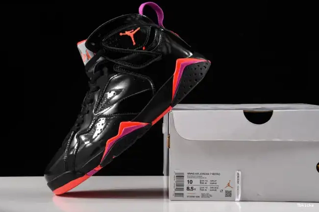 Cheap TBK Retro Air Patent Black Jordan 313358-006 7 0604